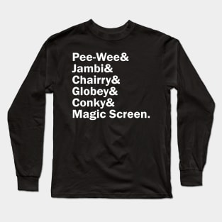 Funny Names x Pee Wee's Playhouse Long Sleeve T-Shirt